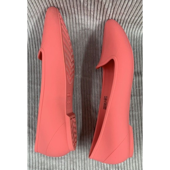 Crocs Eve Ballet Iconic Comfort Pointed Toe Flats Women's 6 Coral Pink  Shoes - Picture 10 of 15
